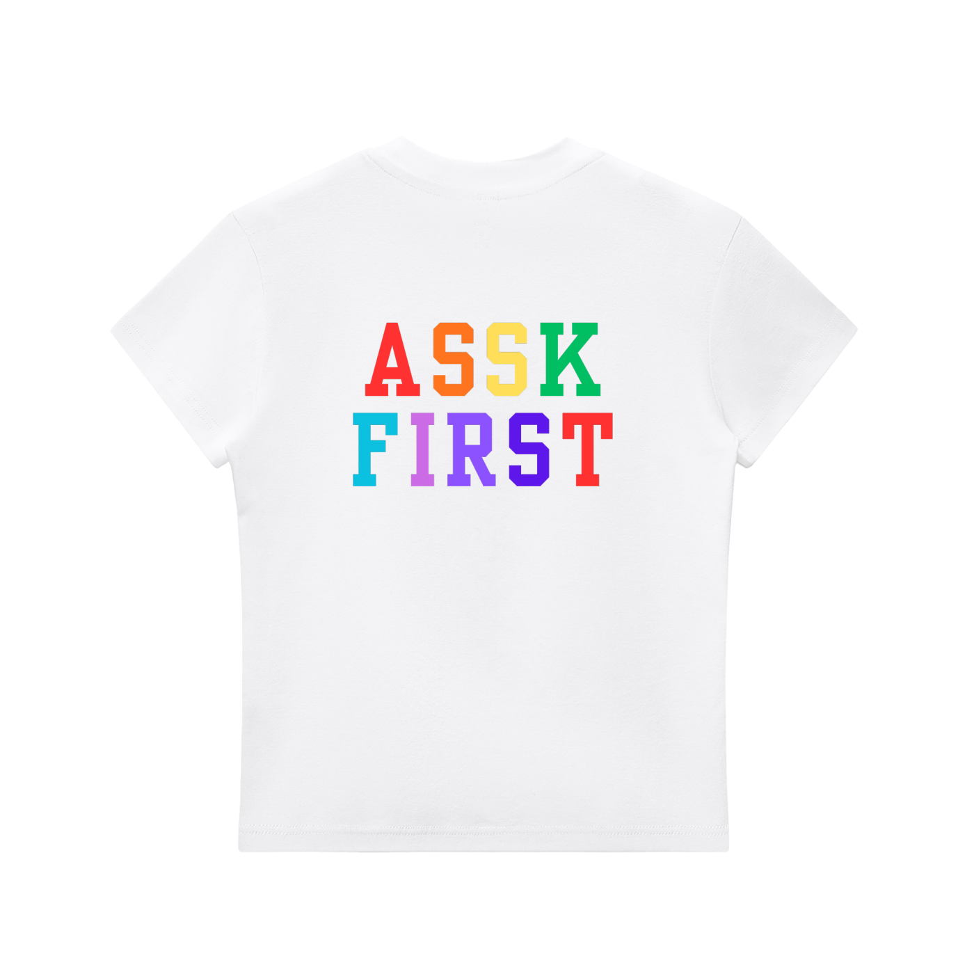 Get Consent PRIDE Essential Bodycon Crewneck T-Shirt