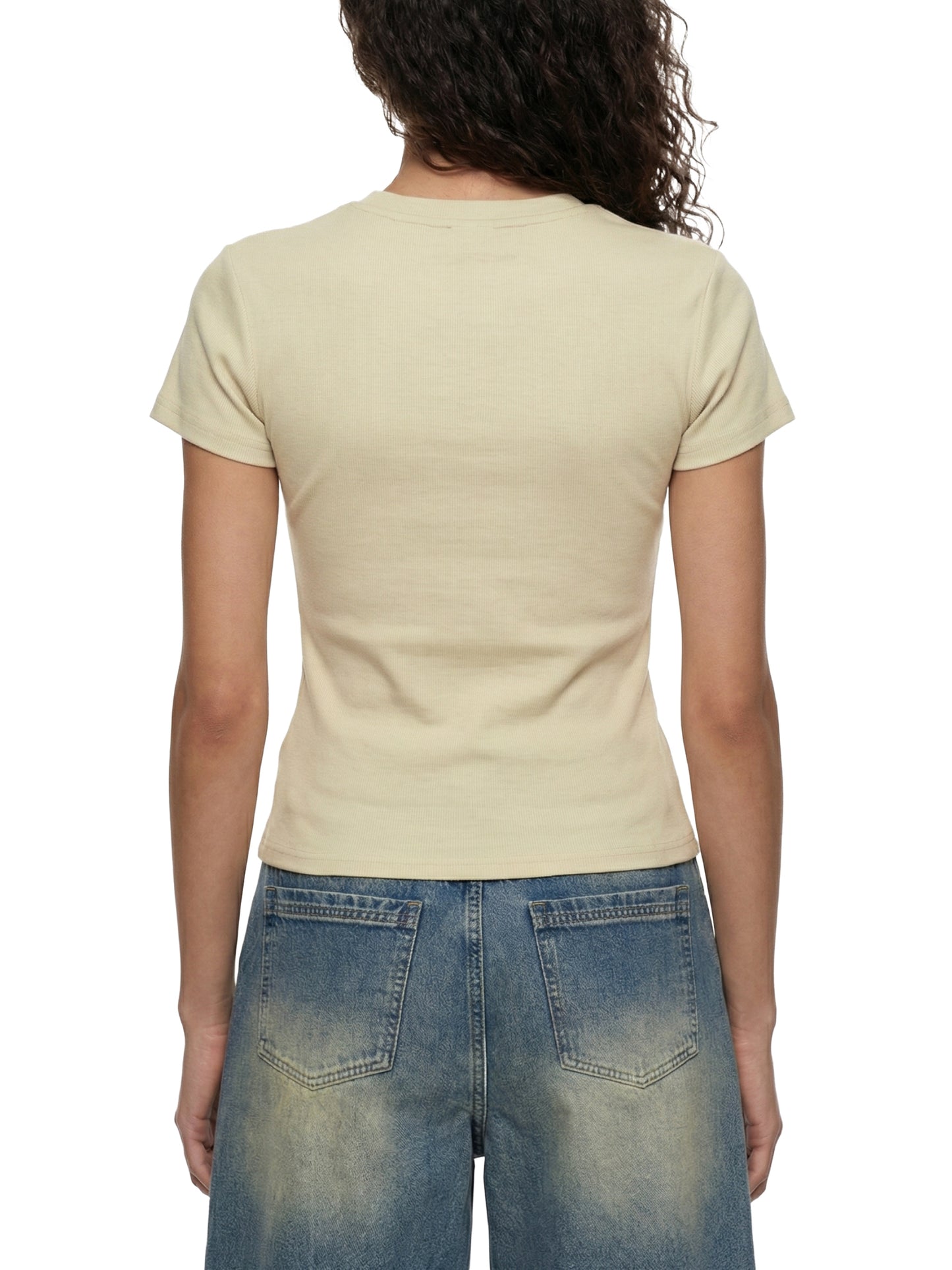 S4JR We Believe You Women's Slim Fit Crewneck T-Shirt