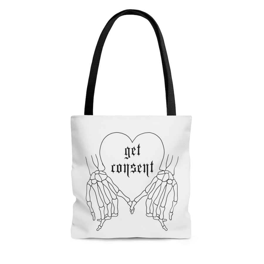 Get Consent Tote Bag