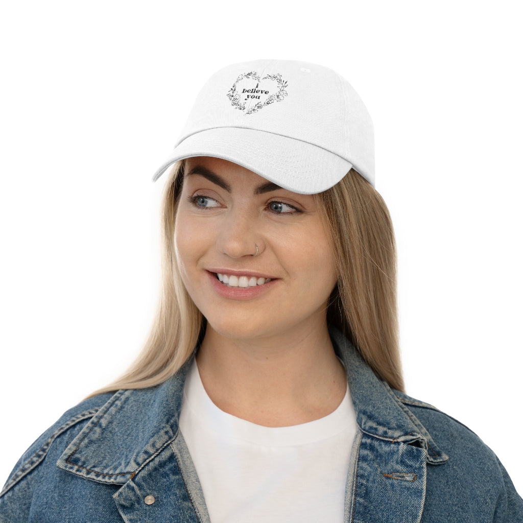 Survivor Flower Low Profile Baseball Cap