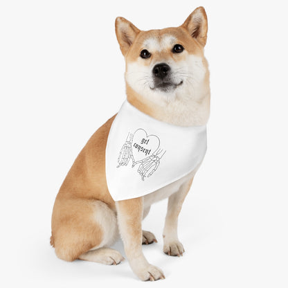 "Get Consent" Pet Bandana Collar