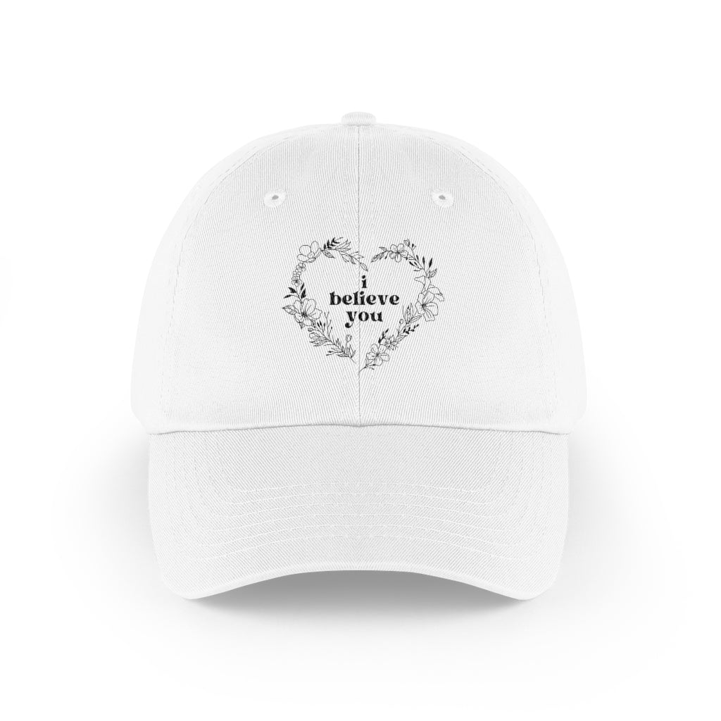 Survivor Flower Low Profile Baseball Cap