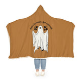 Consent Ghost Guy Snuggle Blanket
