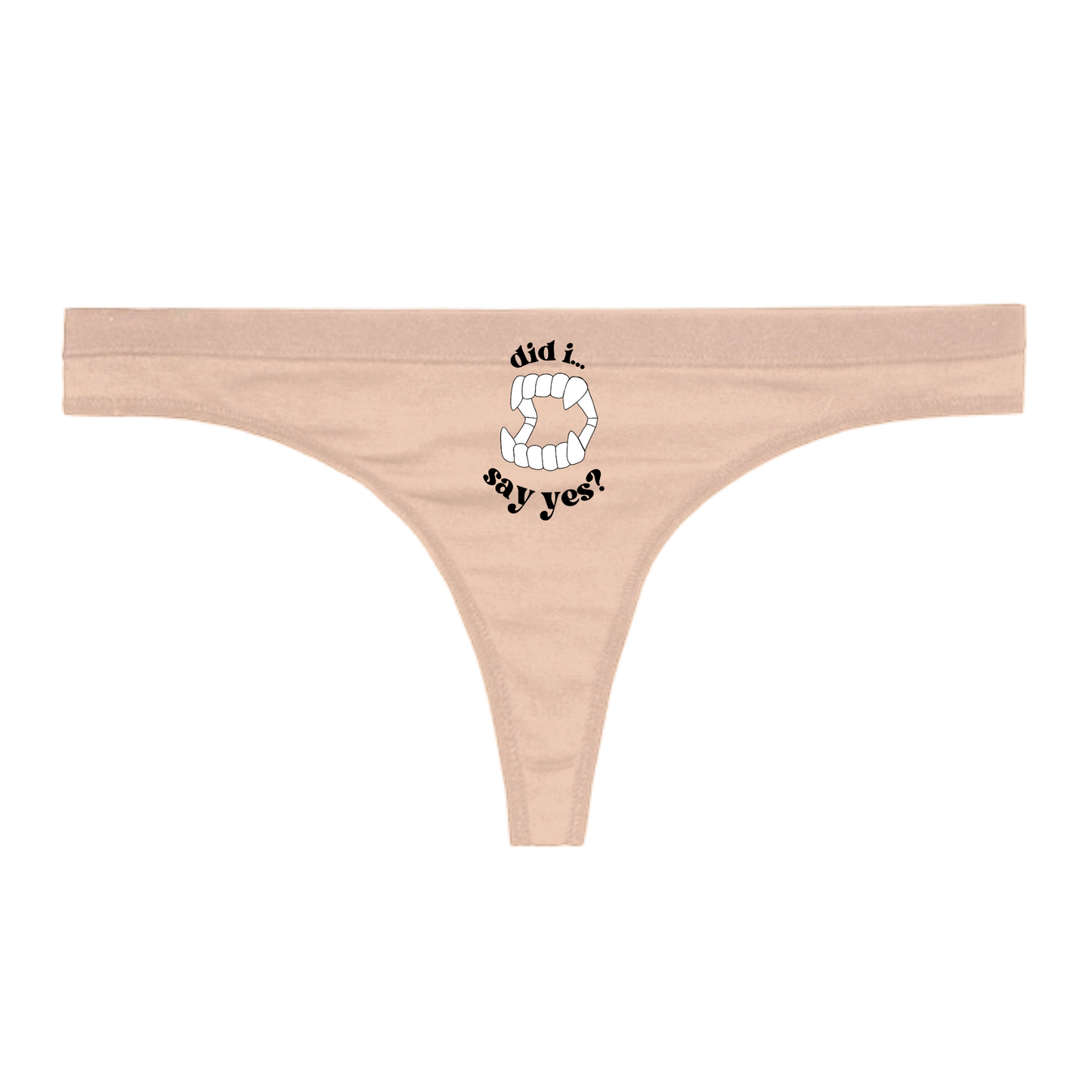 6 PACK "CLASSIC" PEACHY THONG NYLON/SPANDEX BLEND