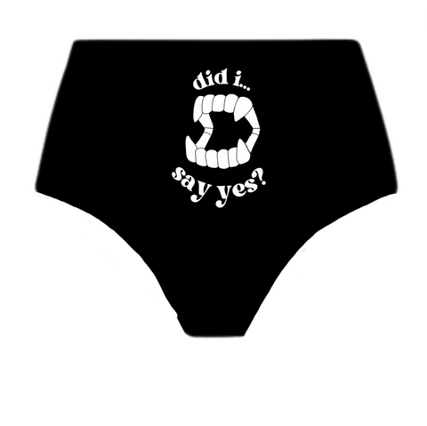 Glow In The Dark Did I Say Yes? UNISEX Boxer Brief – Assk First