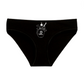 "BEST SELLERS" BLACK BIKINI SPANDEX BLEND 6 PACK