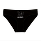 "BEST SELLERS" BLACK BIKINI SPANDEX BLEND 6 PACK