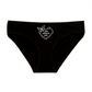 "BEST SELLERS" BLACK BIKINI SPANDEX BLEND 6 PACK