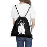 Consent Ghost Guy Outdoor Drawstring Bag